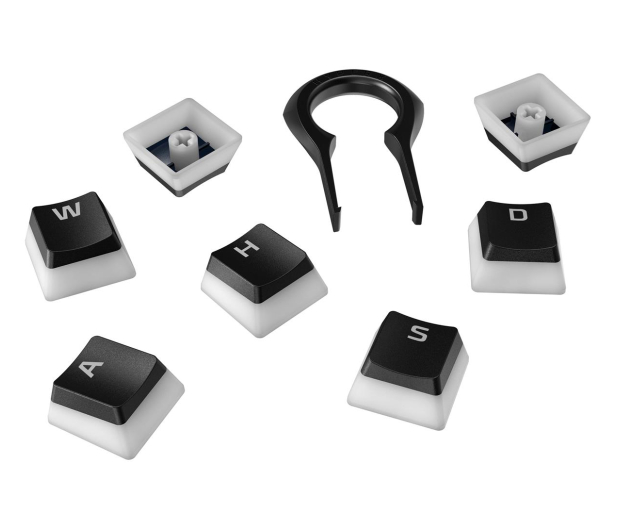 HYPERX PBT Pudding Keycap Black 4P5P4AA - 586884 - zdjęcie